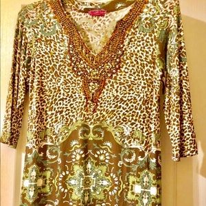 JOYOUS AND FREE TUNIC TOP